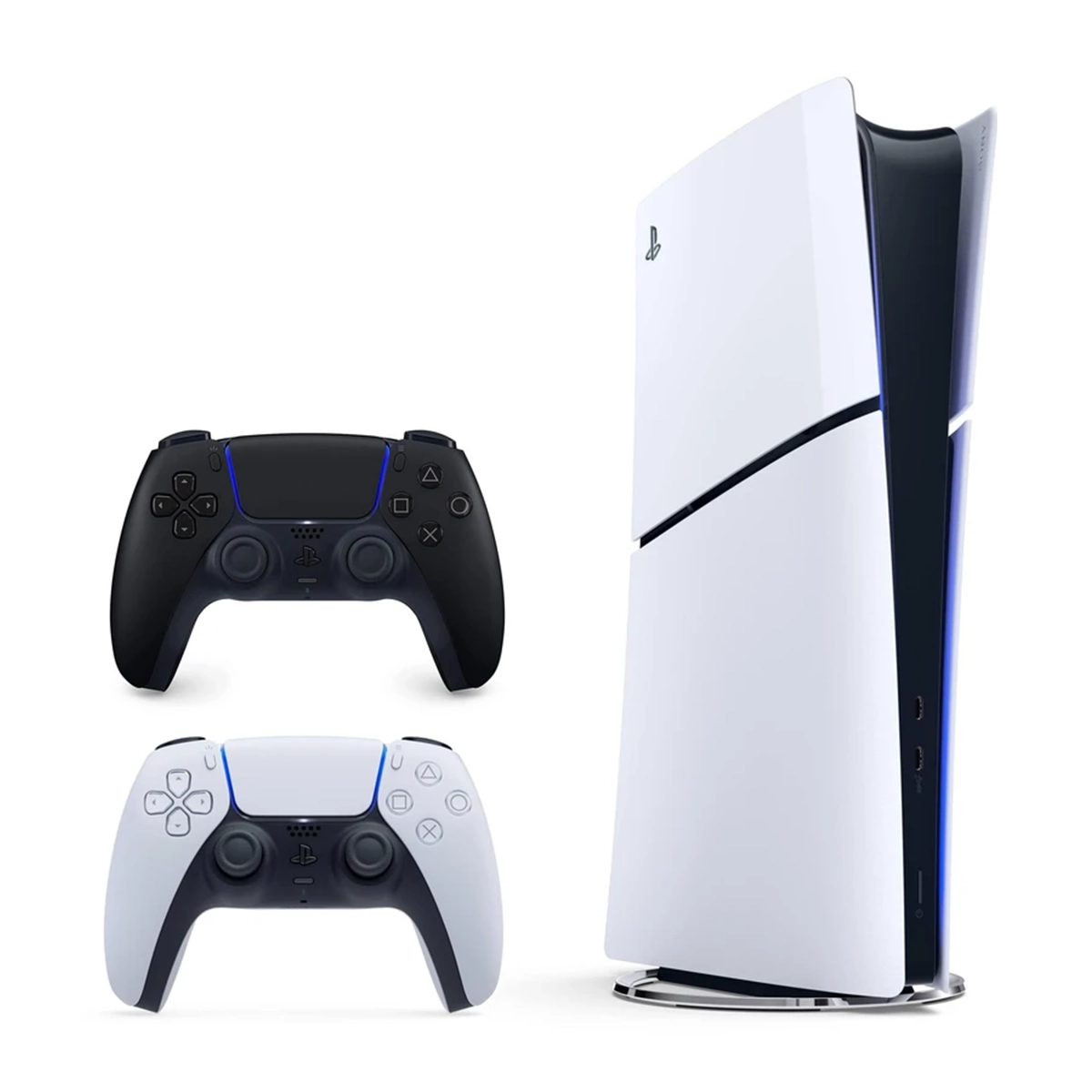 کنسول بازی سونی مدل PlayStation 5 Slim ظرفیت 825 گیگابایت ریجن CFI-2116 اروپا به همراه دسته اضافی مشکی-small-image