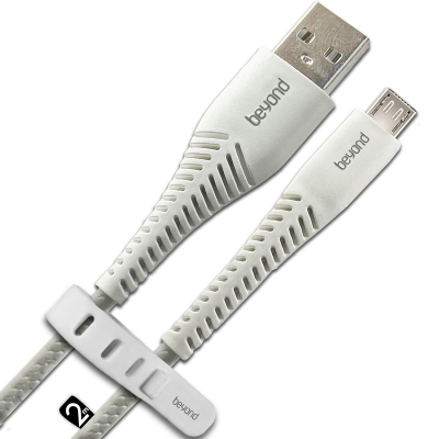 کابل میکرو یو اس بی بیاند مدل BUM-302LT FAST CHARGE طول 2 متر کابل تبدیل USB به MicroUSB بیاند مدل BUM-302LT FAST CHARGE طول 2 متر