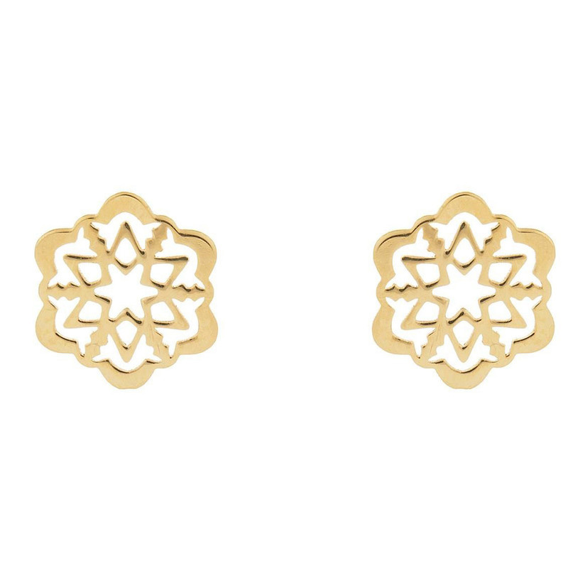 گوشواره طلا 18عیار الن نار مدل EL78