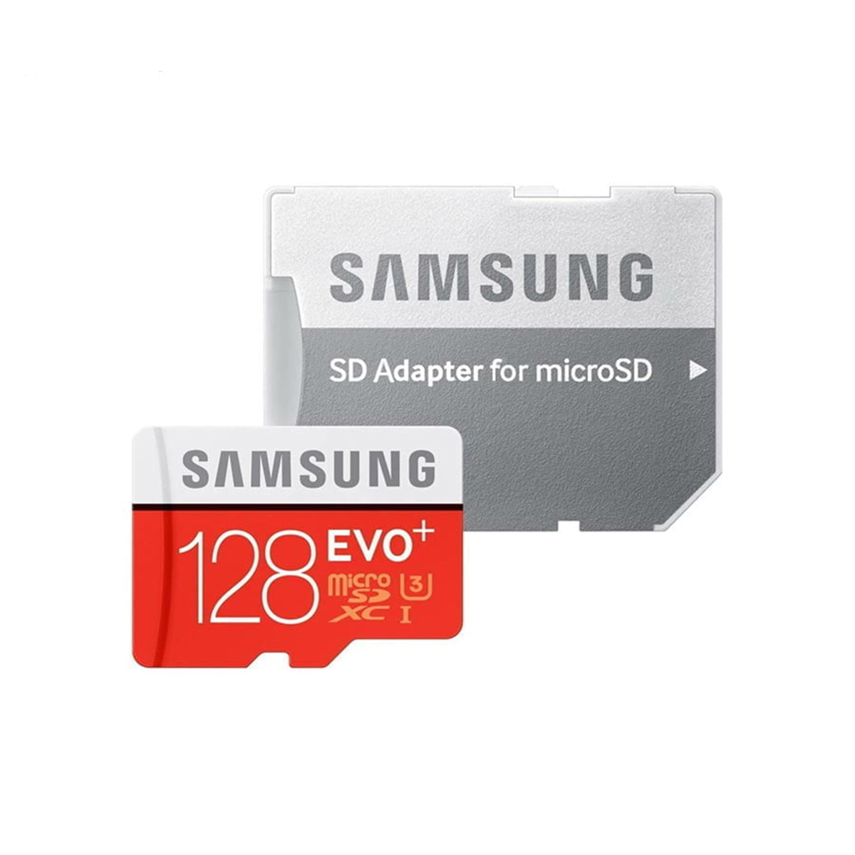 کارت حافظه microSDXC سامسونگ مدل Evo Plus کلاس 10 استاندارد UHS-I U3 سرعت 100MBps ظرفیت 128 گیگابایت به همراه آداپتور کارت حافظه microSDXC سامسونگ مدل Evo Plus کلاس 10 استاندارد UHS-I U3 سرعت 100MBps ظرفیت 128 گیگابایت به همراه آداپتور-small-image
