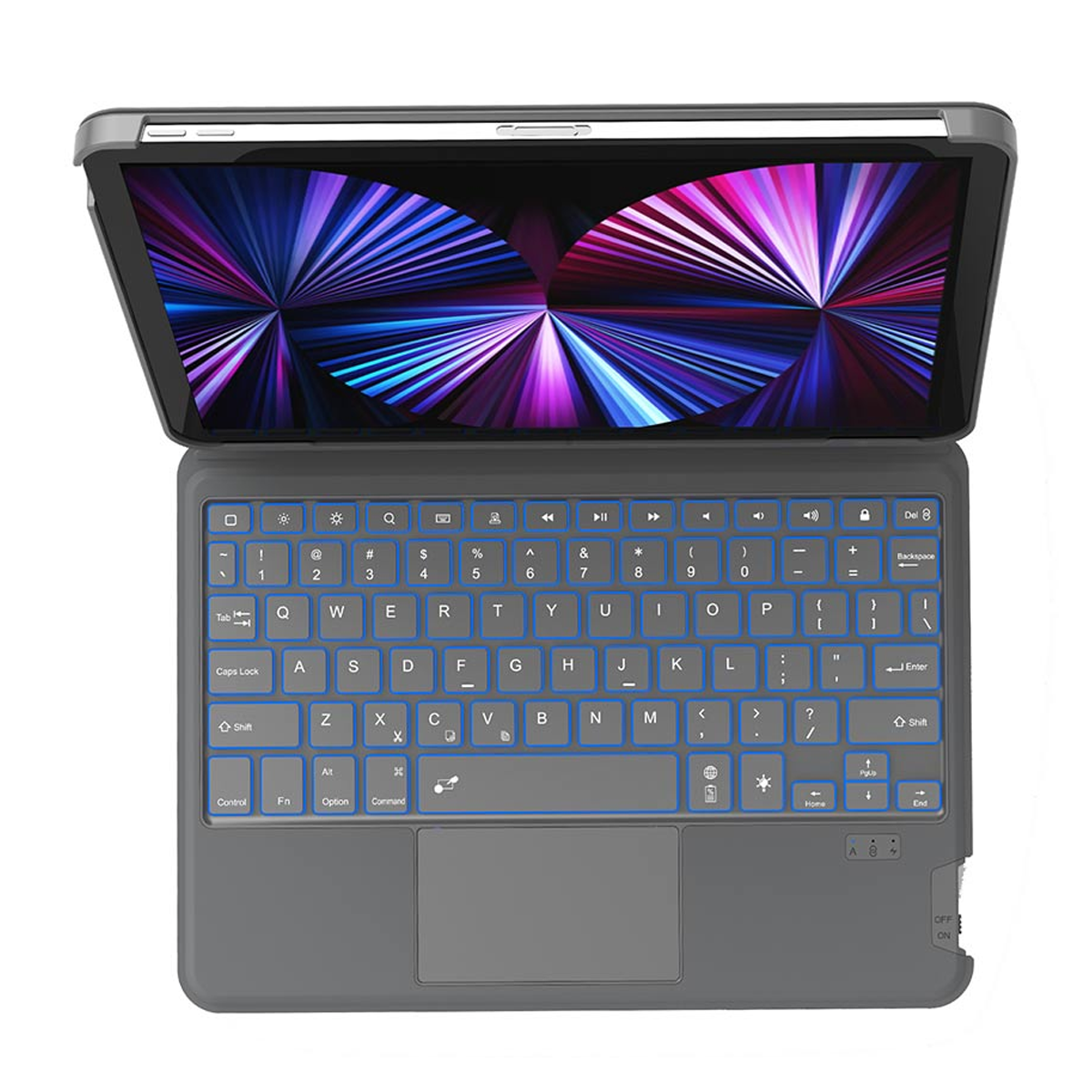 کیف کلاسوری تبلت اپل iPad 10.2 - 10.5 inch ویوو مدل کیبورد دار مغناطیسی بی سیم کیف کلاسوری تبلت اپل iPad 10.9 inch 2022 ویوو مدل کیبورد دار مغناطیسی بی سیم-small-image