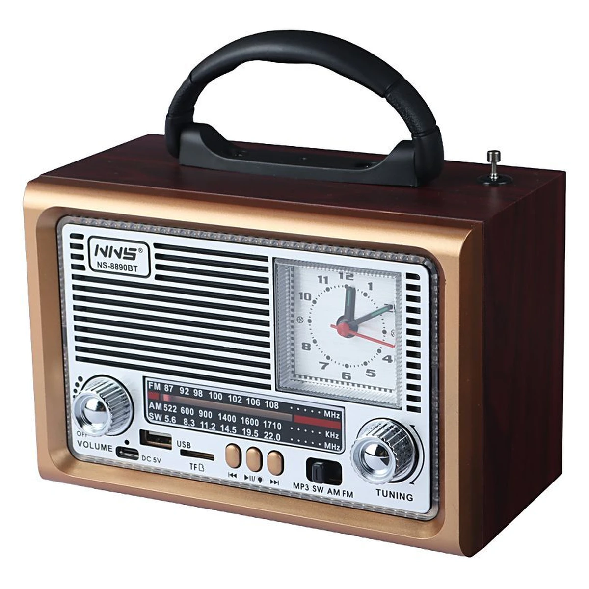 رادیو اسپیکر بلوتوثی ان ان اس مدل NS-8890BT رادیو اسپیکر بلوتوثی ان ان اس مدل NS-8890BT-small-image