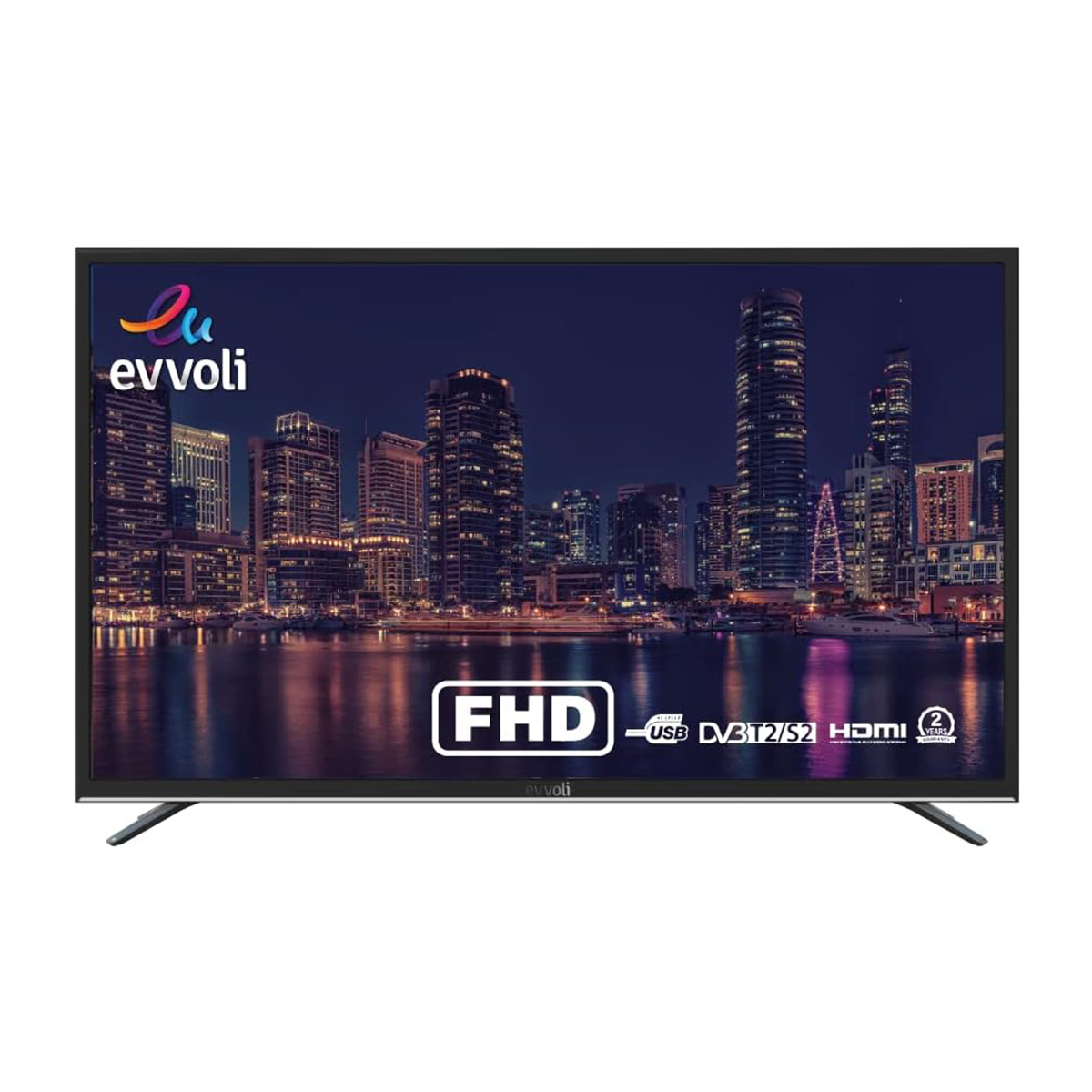 تلویزیون ایوولی LED سایز 43 اینچ مدل 43EV100D-small-image