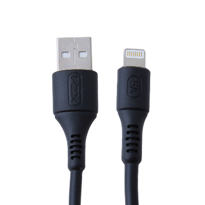 کابل لایتنینگ پی زد ایکس مدل V151 طول 1 متر کابل تبدیل USB به لایتنینگ پی زد ایکس مدل V151 طول 1 متر