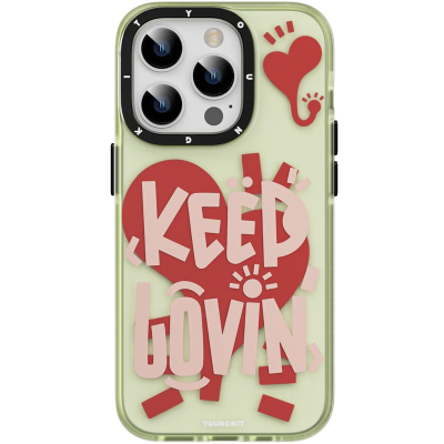 کاور گوشی اپل iphone 13 pro یانگ کیت مدل آرت عشق 