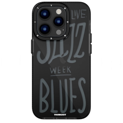 کاور گوشی اپل iphone 14 pro max یانگ کیت مدل Jazz Blues