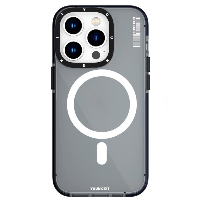 کاور گوشی اپل iphone 13 pro max یانگ کیت مدل مشکی Clear magsafe