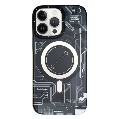 کاور گوشی اپل Iphone 14 pro یانگ کیت مدل science magnetic کد CX022