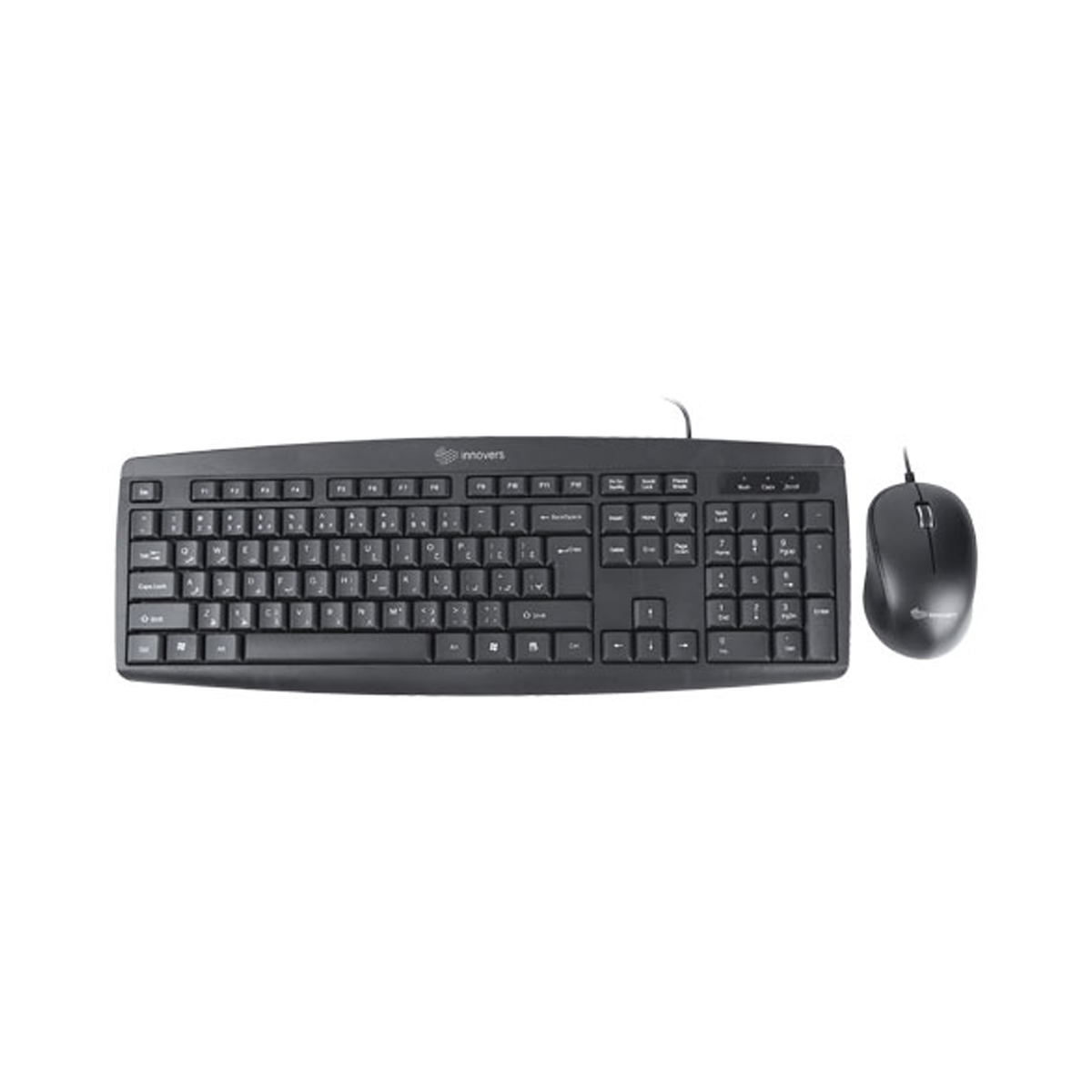 کیبورد و ماوس با سیم اینوورس مدل IMK-622-small-image