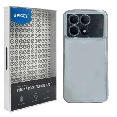 کاور گوشی موبایل شیائومی Poco F6 Pro- Redmi K70 Pro- Redmi K70 اپیکوی مدل Transparent Clear