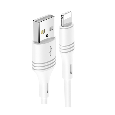 کابل لایتنینگ بروفون مدل BX43 طول 1 متر کابل تبدیل USB به لایتنینگ بروفون مدل BX43 طول 1 متر
