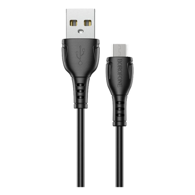 کابل میکرو یو اس بی بروفون مدل BX51 طول 1 متر کابل تبدیل USB به MicroUSB بروفون مدل BX51 طول 1 متر