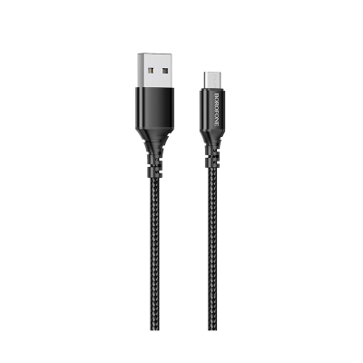 کابل میکرو یو اس بی بروفون مدل BX54 طول 1 متر کابل تبدیل USB به MICROUSB بروفون مدل BX54 طول 1 متر