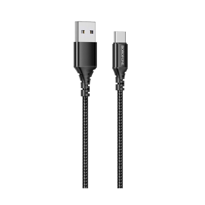 کابل تایپ سی بروفون مدل BX54 طول 1 متر کابل تبدیل USB به USB-C بروفون مدل BX54 طول 1 متر