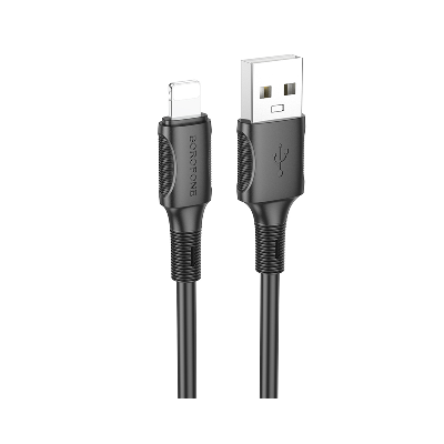 کابل لایتنینگ بروفون مدل BX80 طول 1 متر کابل تبدیل USB به لایتنینگ بروفون مدل BX80 طول 1 متر