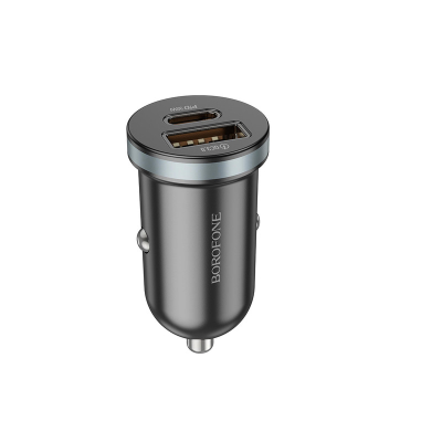 شارژر فندکی 30 وات بروفون مدل BZ22 PD+QC3.0