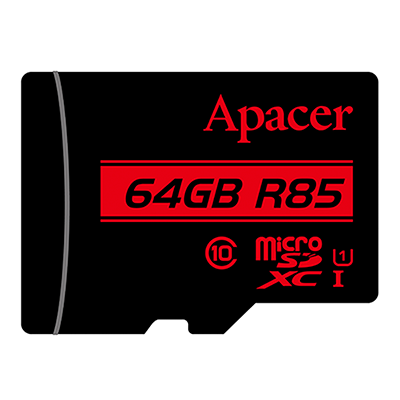 کارت حافظه‌ microSDXC اپیسر استاندارد UHS-I U1 مدل AP64G ظرفیت 64 گیگابایت