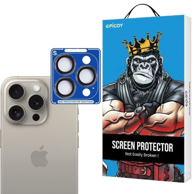 محافظ لنز دوربین گوشی اپل iPhone 15 Pro-15 Pro Max اپیکوی مدل S Plus Lens
