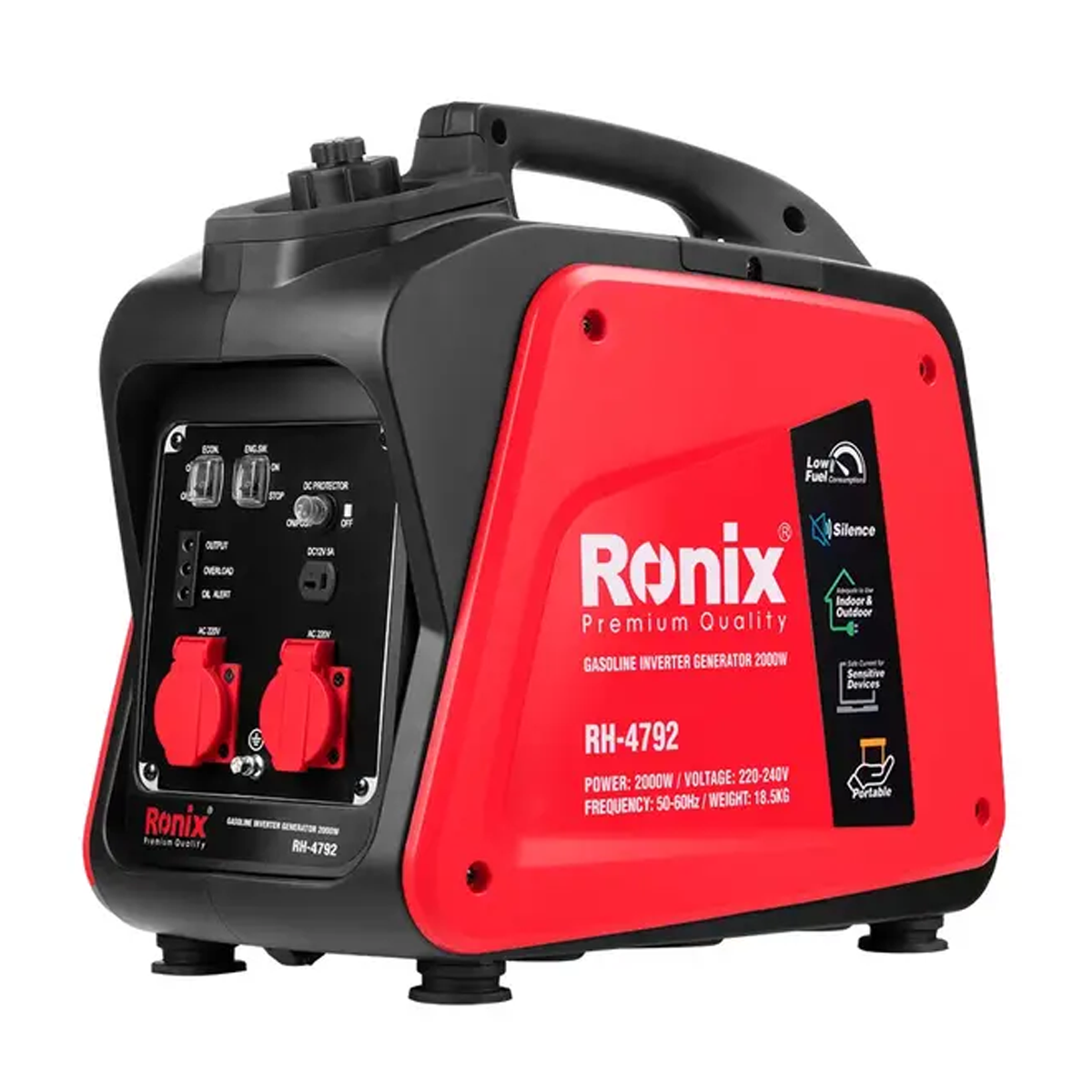 موتور برق بنزینی رونیکس مدل RH-4792 قدرت 2000 وات موتور برق بنزینی رونیکس مدل RH-4792 قدرت 2000 وات-small-image