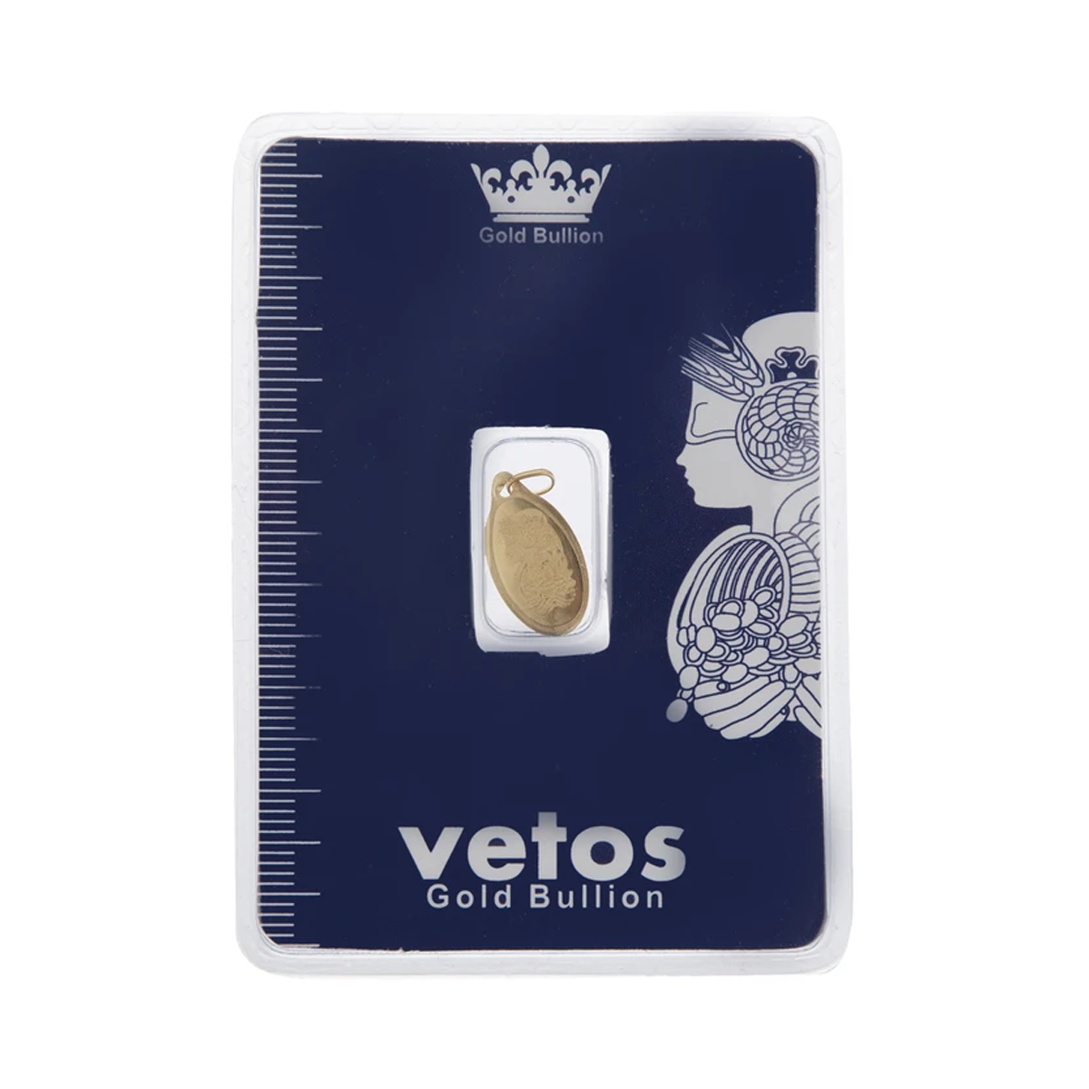 شمش طلا 18 عیار وتوس کد 500