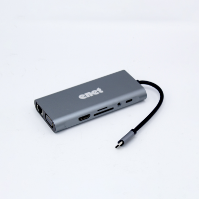  هاب 11 پورت USB-C ای‌نت مدل En-CoT7024