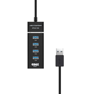 هاب چهار پورت USB 2.0 ای نت مدل En-HT24D
