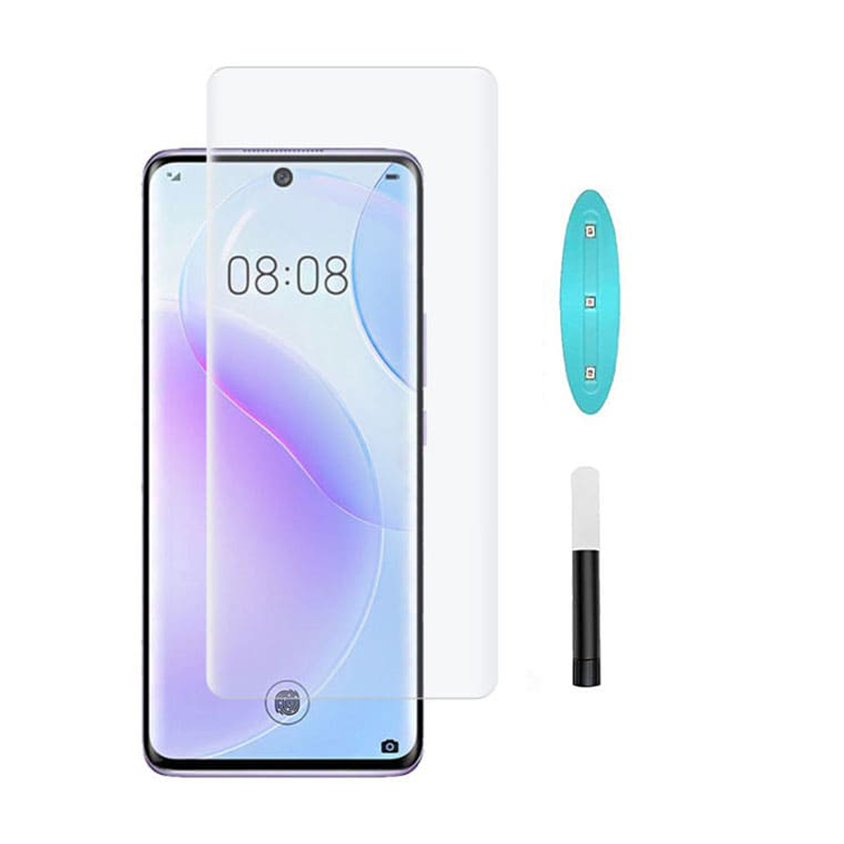 گلس گوشی هواوی Huawei Nova 8 5G فلیکسون مدل یووی-small-image