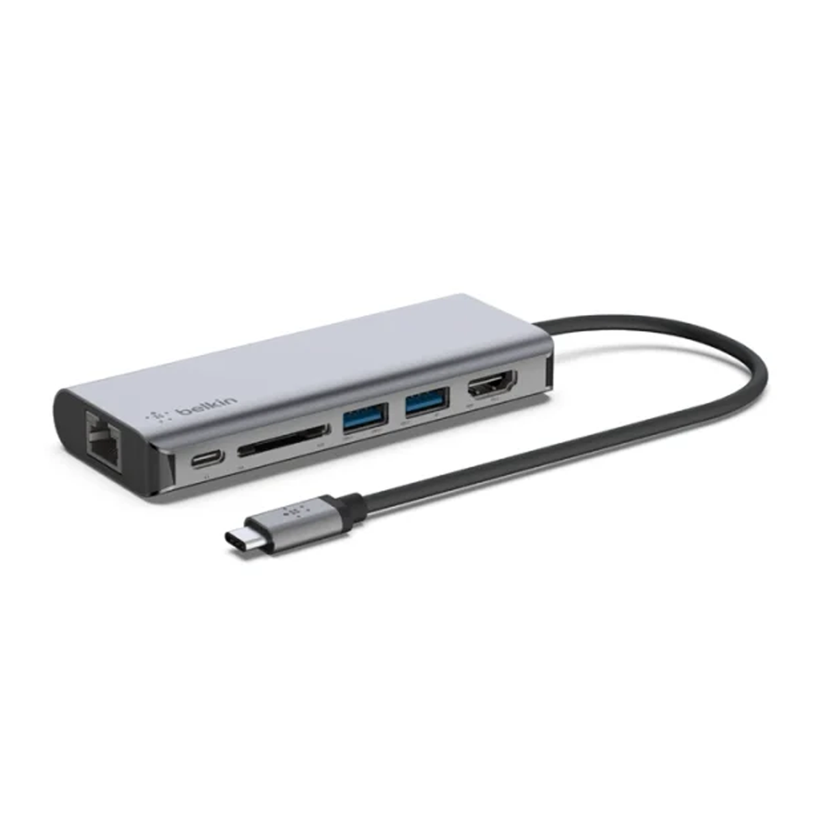 هاب USB-C بلکین 6 پورت مدل USB-C 6 in 1 Multiport Adapter هاب USB-C بلکین 6 پورت مدل USB-C 6 in 1 Multiport Adapter-small-image