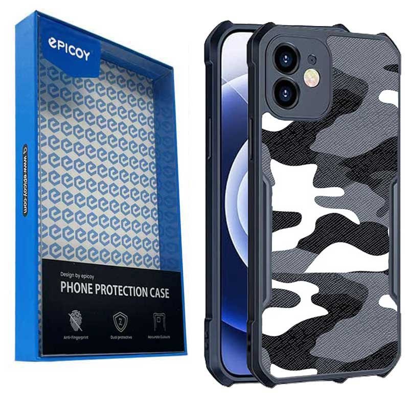 کاور اپیکوی گوشی اپل iPhone 12 مدل Xundd Camouflage