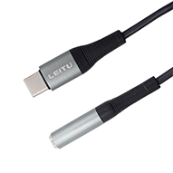  مبدل تایپ سی به جک 3.5 میلیمتری لیتو مدل LA-1 طول 0.1 متر-small-image