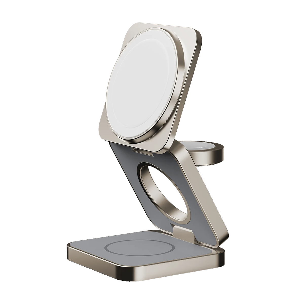 شارژر بی سیم مومکس توان 15 وات مدل Qi2 3-in-1 Magnetic Wireless Charging Stand UD31 شارژر وایرلس مومکس توان 15 وات مدل Qi2 3-in-1 Magnetic Wireless Charging Stand UD31-small-image