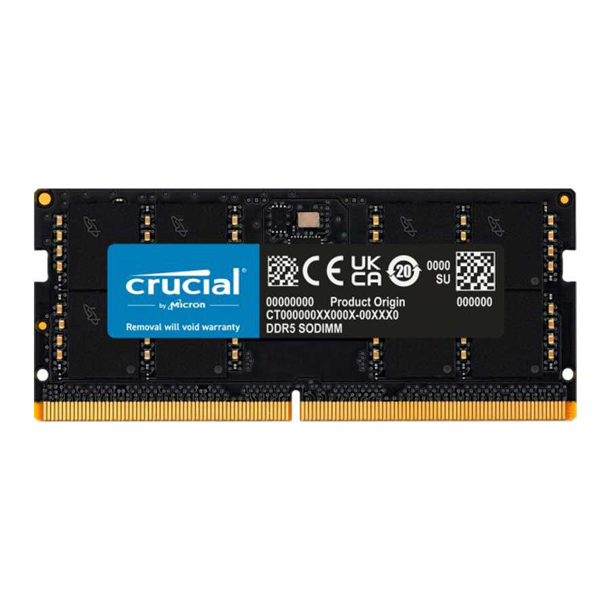 رم لپ تاپ DDR5 تک کاناله 5600 مگاهرتز CL46 کروشیال مدل CT16G56C46U5 ظرفیت 16 گیگابایت رم لپ تاپ DDR5 تک کاناله 5600 مگاهرتز CL46 کروشیال مدل CT16G56C46U5 ظرفیت 16 گیگابایت