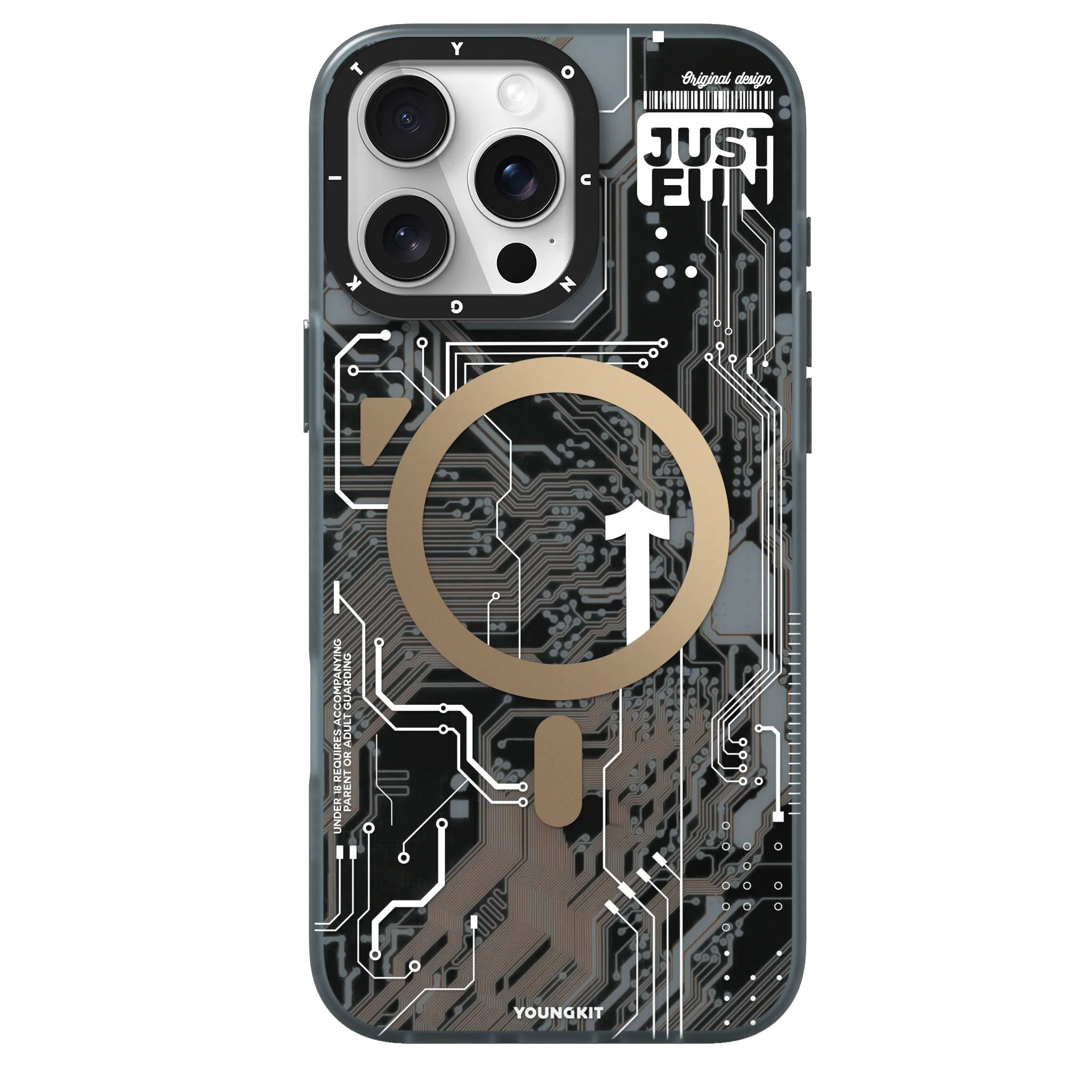 کاور گوشی اپل iPhone 16 Pro Max یانگ کیت مدل Technology Magnetic 024