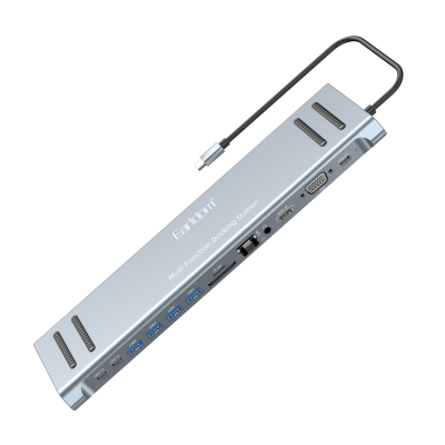 هاب 13 پورت USB-C ارلدام مدل 14IN1 W28