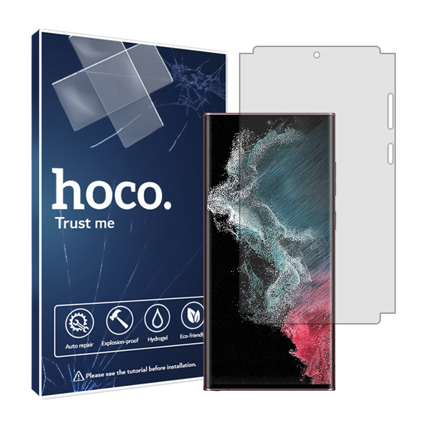 محافظ صفحه نمایش شفاف گوشی سامسونگ Galaxy S 22 Ultra 5G هوکو مدل HyGEL