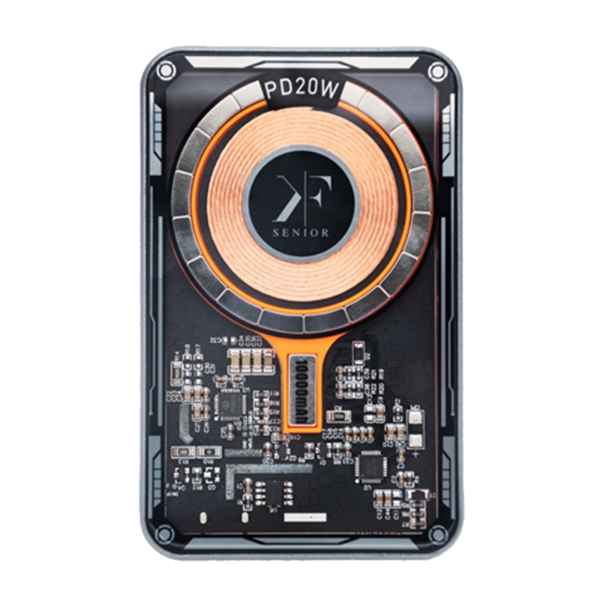 پاوربانک بی سیم کی اف سنیور مدل PW-540 ظرفیت 10000 میلی آمپر ساعت-small-image