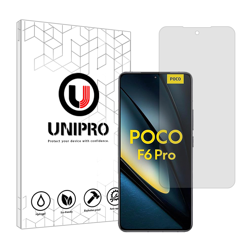 محافظ صفحه نمایش شفاف گوشی شیائومی Poco F6 Pro یونی پرو مدل 4 Star 