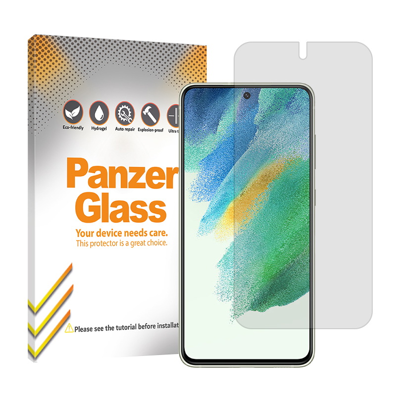محافظ صفحه نمایش شفاف گوشی سامسونگ Galaxy S21 FE 5G پنزر گلس مدل Resistant