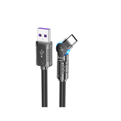 کابل تایپ سی هوکو مدل U118 100W طول 1.2 متر کابل تبدیل USB به USB-C هوکو مدل U118 100W طول 1.2 متر