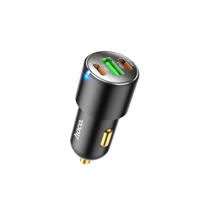 شارژر فندکی هوکو مدل NZ6 PD+ QC3.0 توان 45 وات شارژر فندکی 45 وات هوکو مدل NZ6 PD+ QC3.0