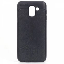 قاب سیلیکونی AutoFocus طرح چرم گوشی سامسونگ Galaxy J6