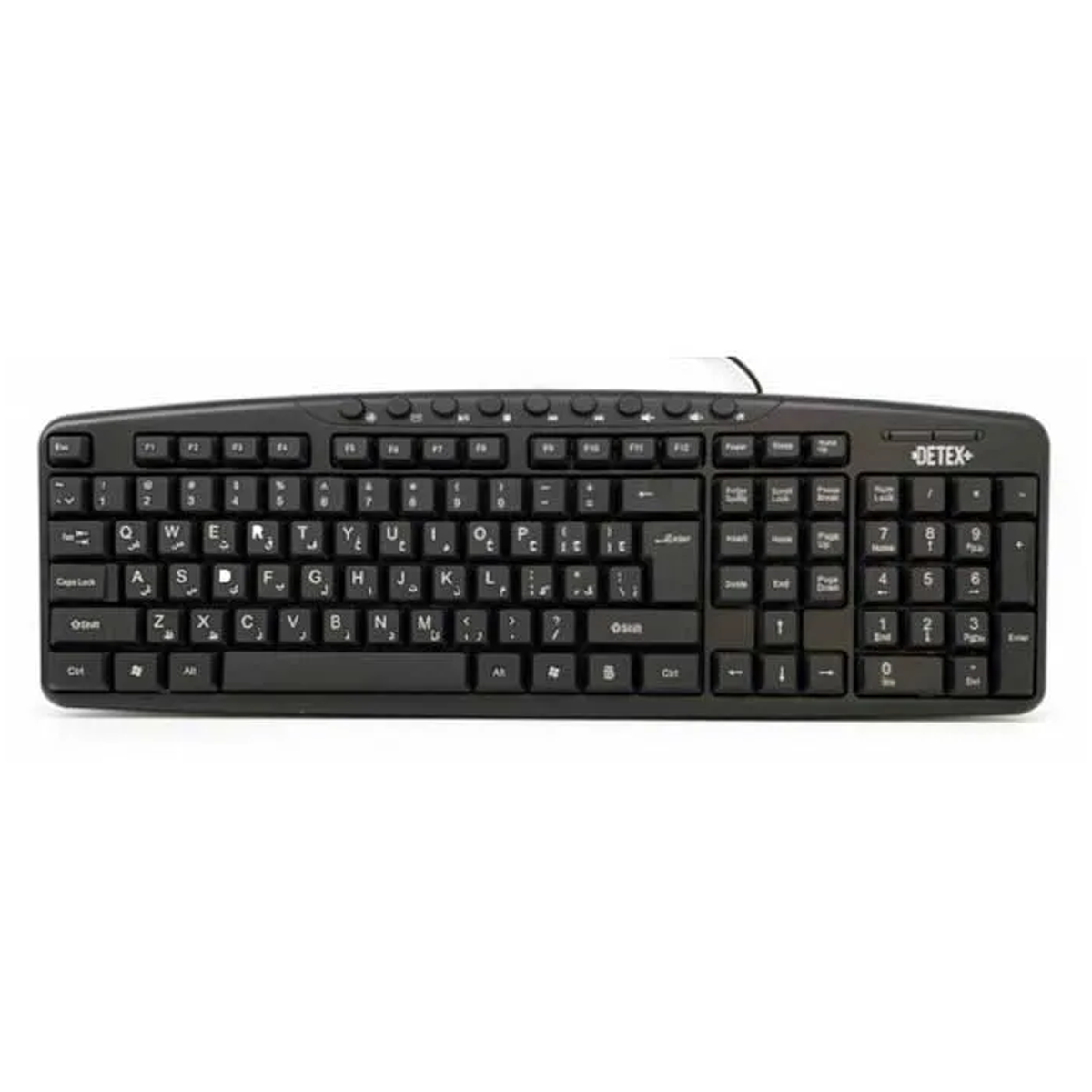 کیبورد با سیم دتکس پلاس مدل D-310-small-image