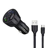 شارژر فندکی کلومن مدل KC-C110 به همراه کابل تبدیل MICRO USB شارژر فندکی کلومن مدل KC-C110 به همراه کابل تبدیل MICRO USB-small-image