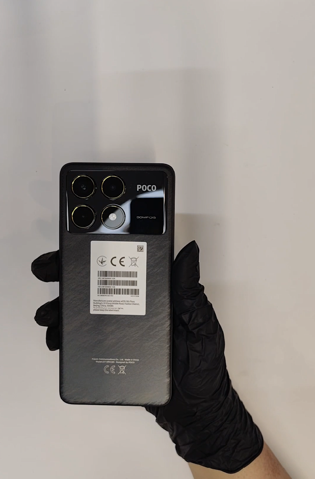 ویدئو آنباکس گوشی موبایل f6 pro استوک - مشکی