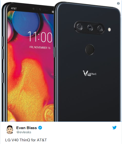 گوشی ال جی v40