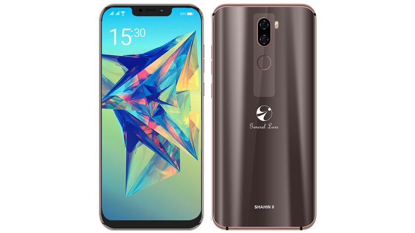 جنرال‌ لوکس شاهین ۲ از برند جی ال ایکس [صفحه نمایش ناچ و دوربین دوگانه]