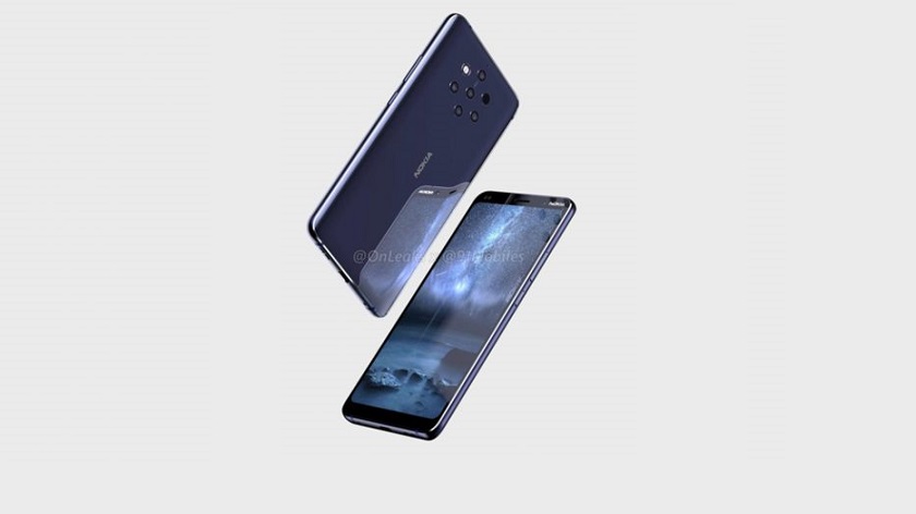 تصاویر جدید از قاب نوکیا 9، دوربین پنج گانه در قسمت پشتی را تائید می کند