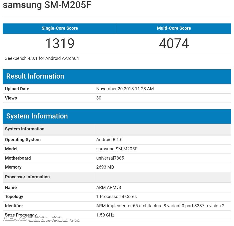 گوشی میانرده بعدی سامسونگ