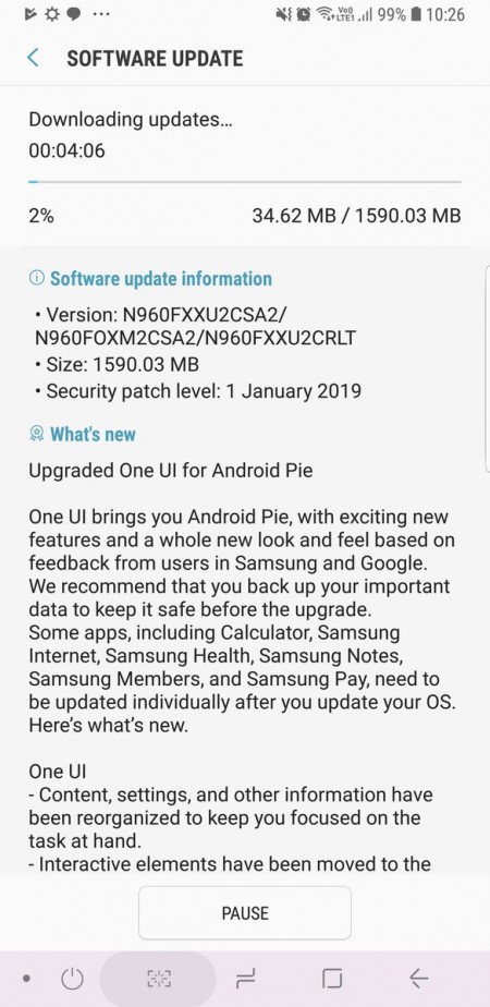 نوت 9 سامسونگ