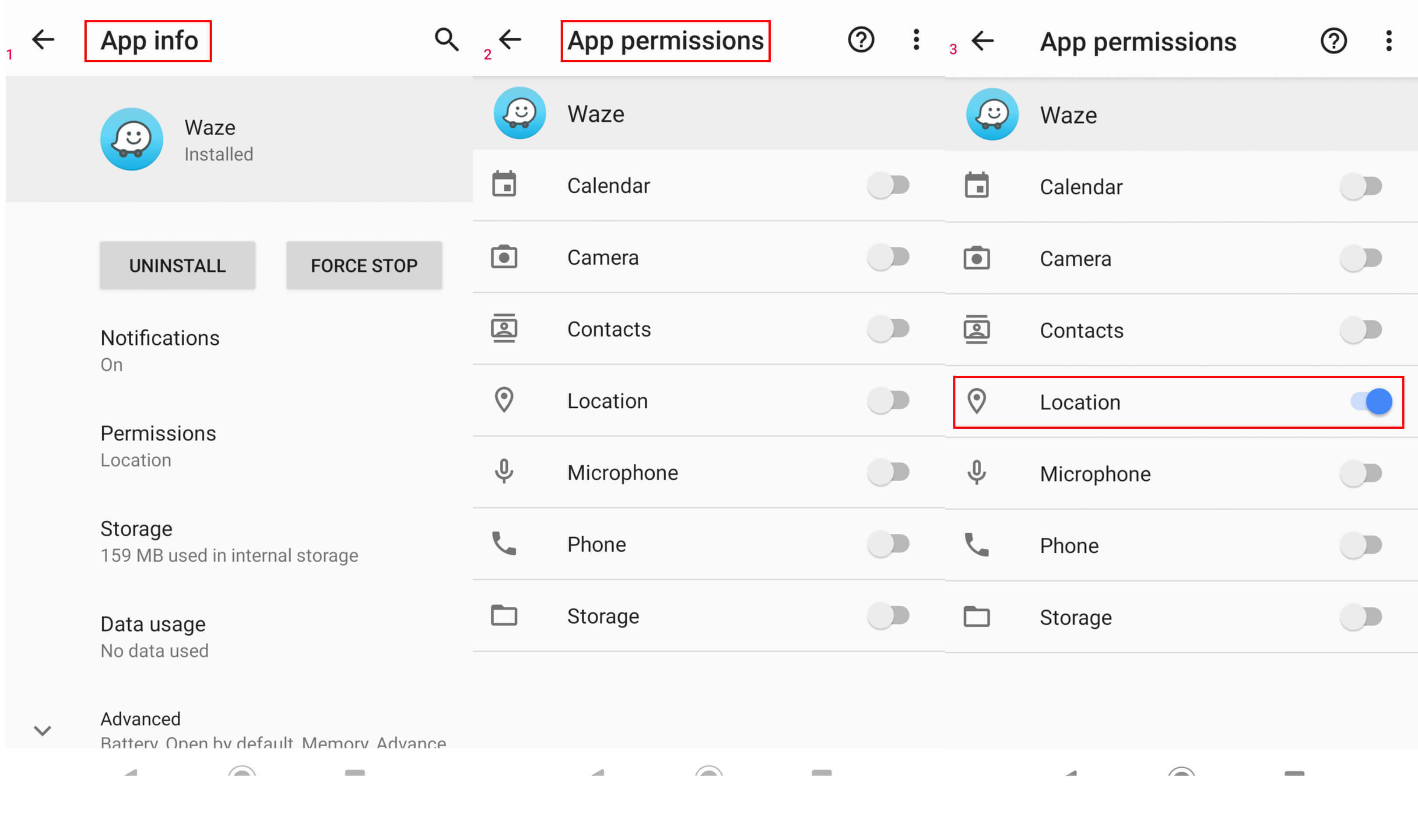 حل مشکلات برنامه waze